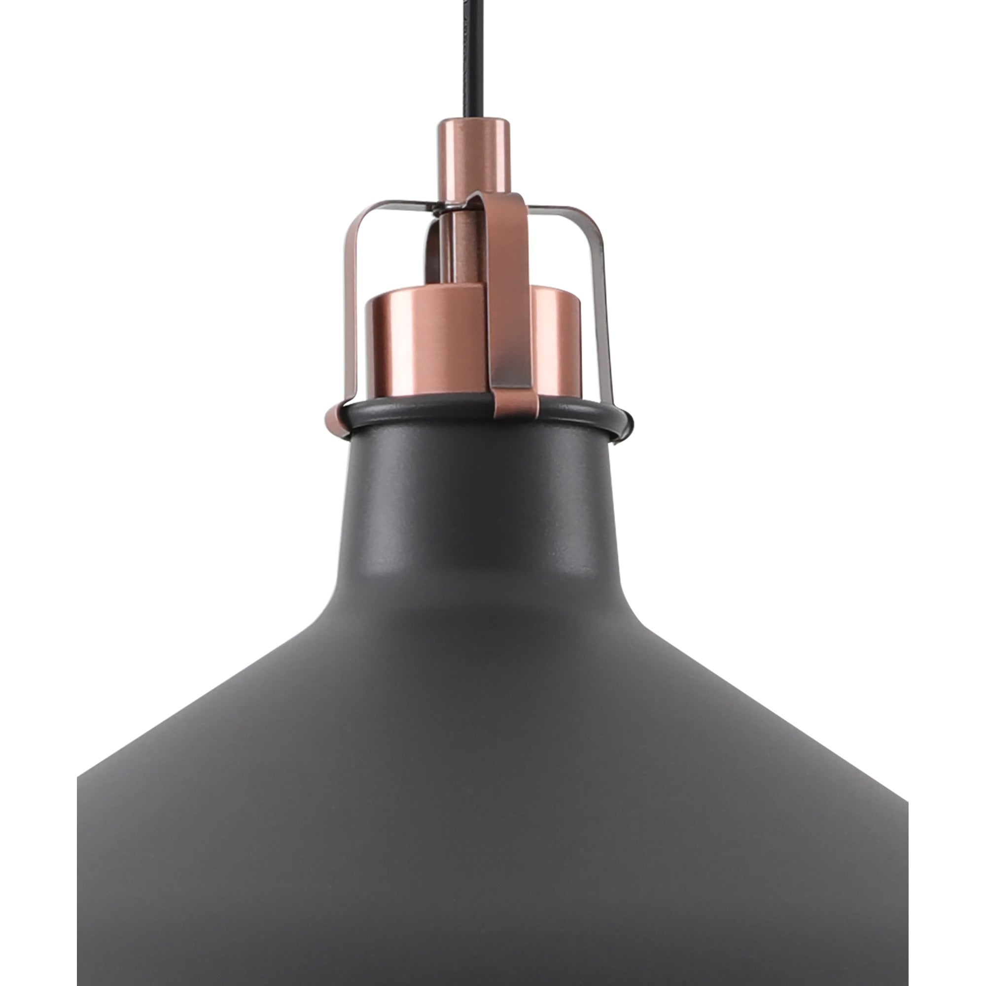 NL70169 Barnie Medium Pendant Sand Black/Copper/White