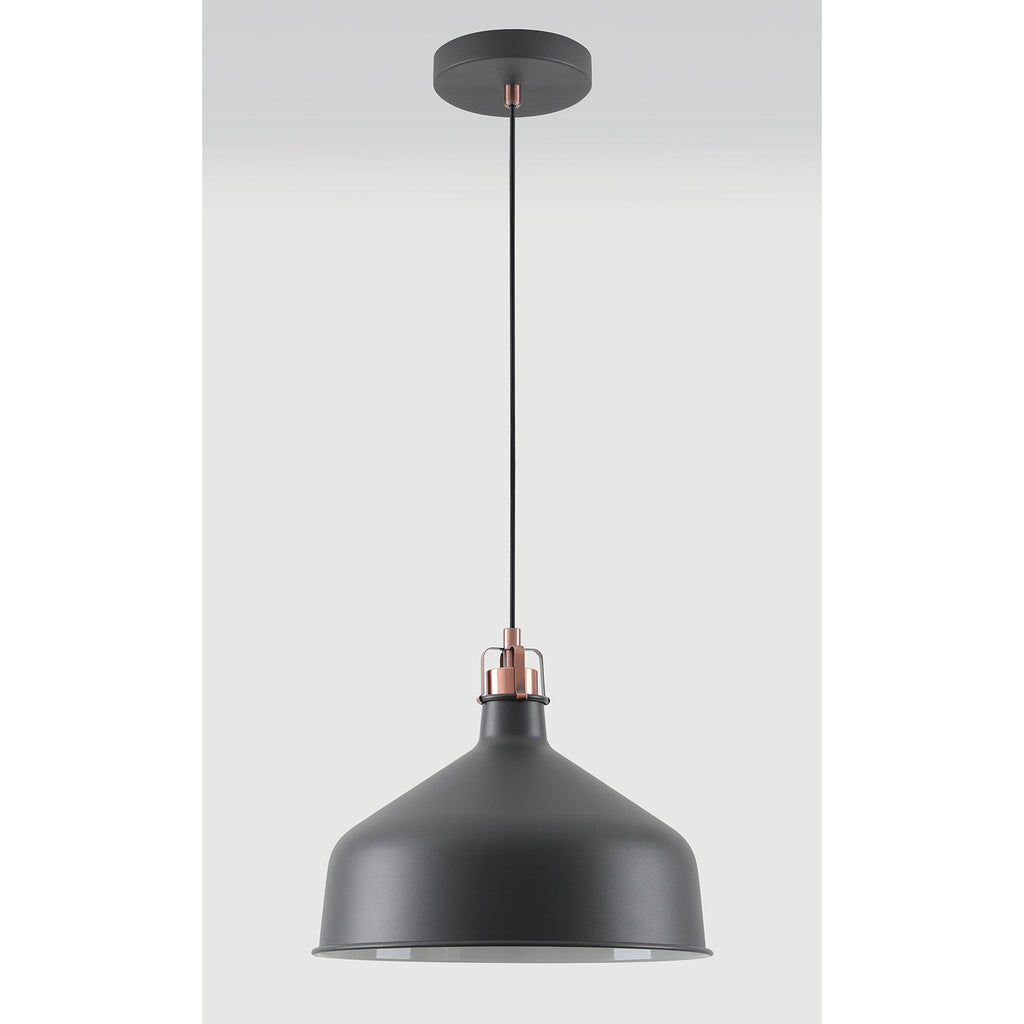 NL70169 Barnie Medium Pendant Sand Black/Copper/White