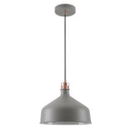 NL70179 Barnie Medium Pendant Sand Grey/Copper/White