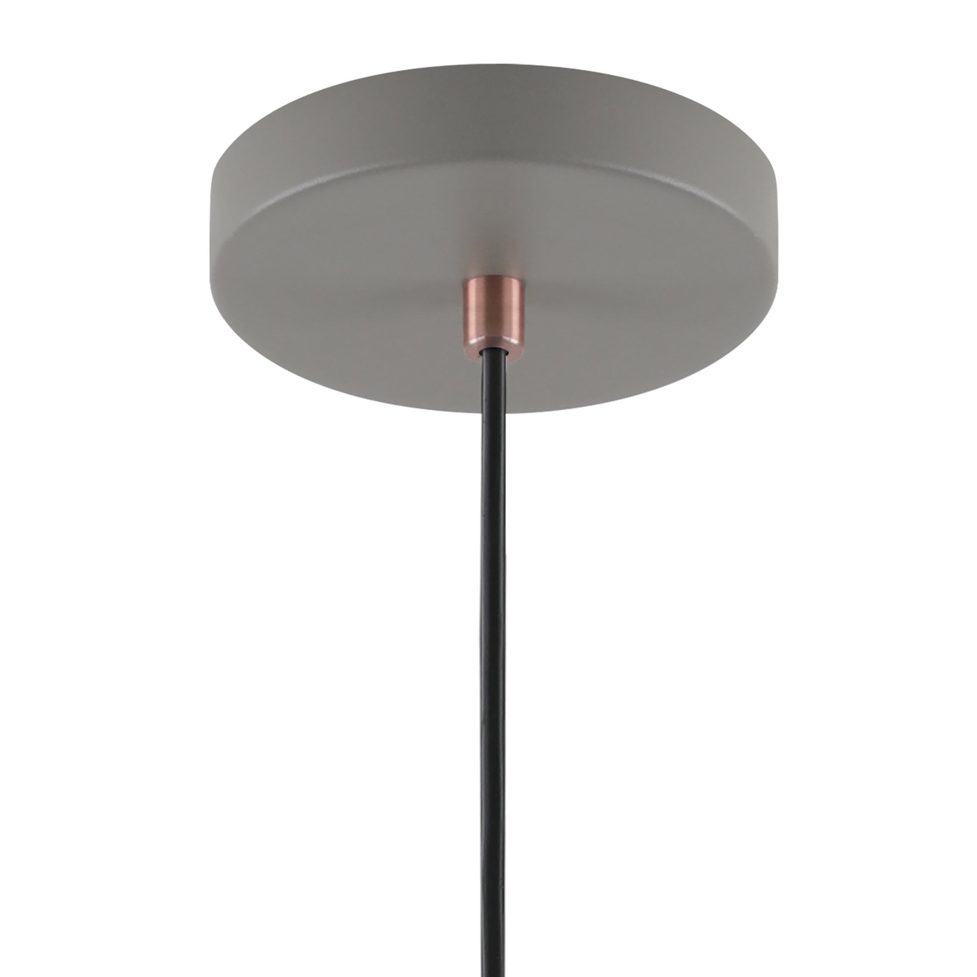 NL70179 Barnie Medium Pendant Sand Grey/Copper/White