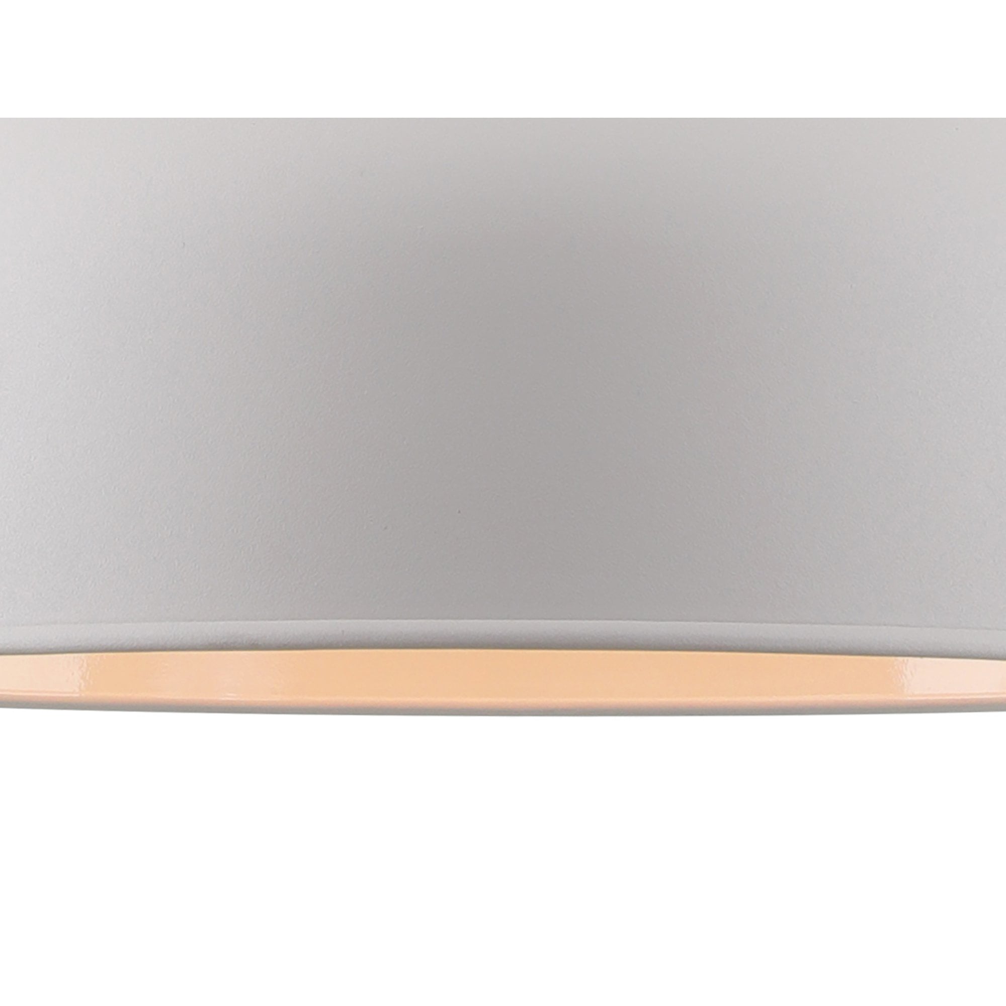 NL70189 Barnie Medium Pendant Sand White/Satin Nickel/White