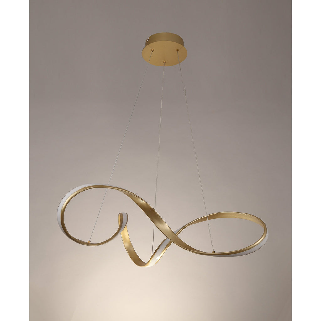 NL70789 Brandon Large Pendant LED Sand Gold