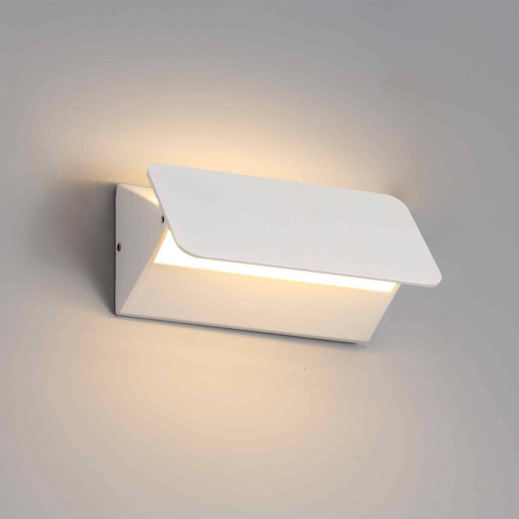NL72009 Carl Outdoor Up & Downward  Lighting Wall Lamp LED Sand White