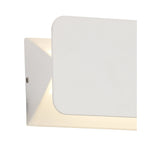 NL72009 Carl Outdoor Up & Downward  Lighting Wall Lamp LED Sand White