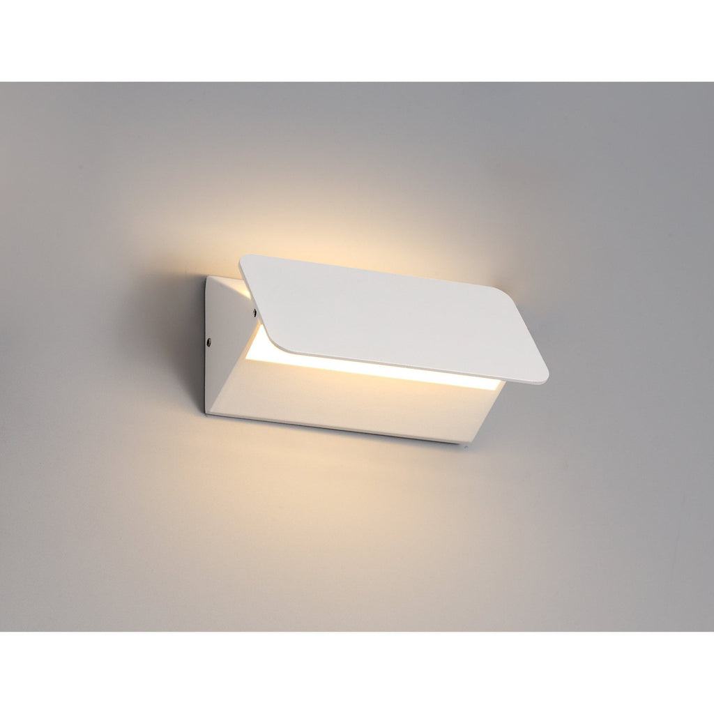 NL72009 Carl Outdoor Up & Downward  Lighting Wall Lamp LED Sand White