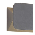 NL72019 Carl Outdoor Up & Downward  Lighting Wall Lamp LED Anthracite