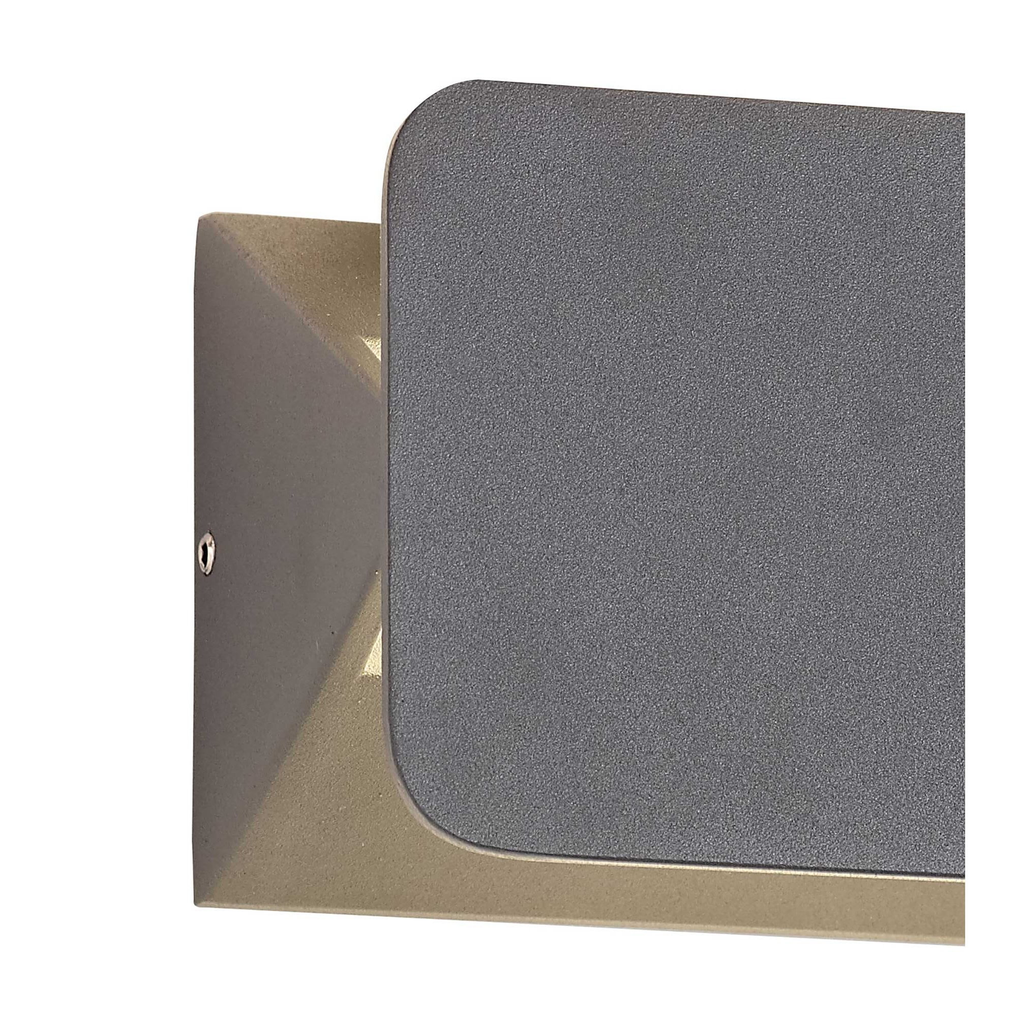 NL72019 Carl Outdoor Up & Downward  Lighting Wall Lamp LED Anthracite