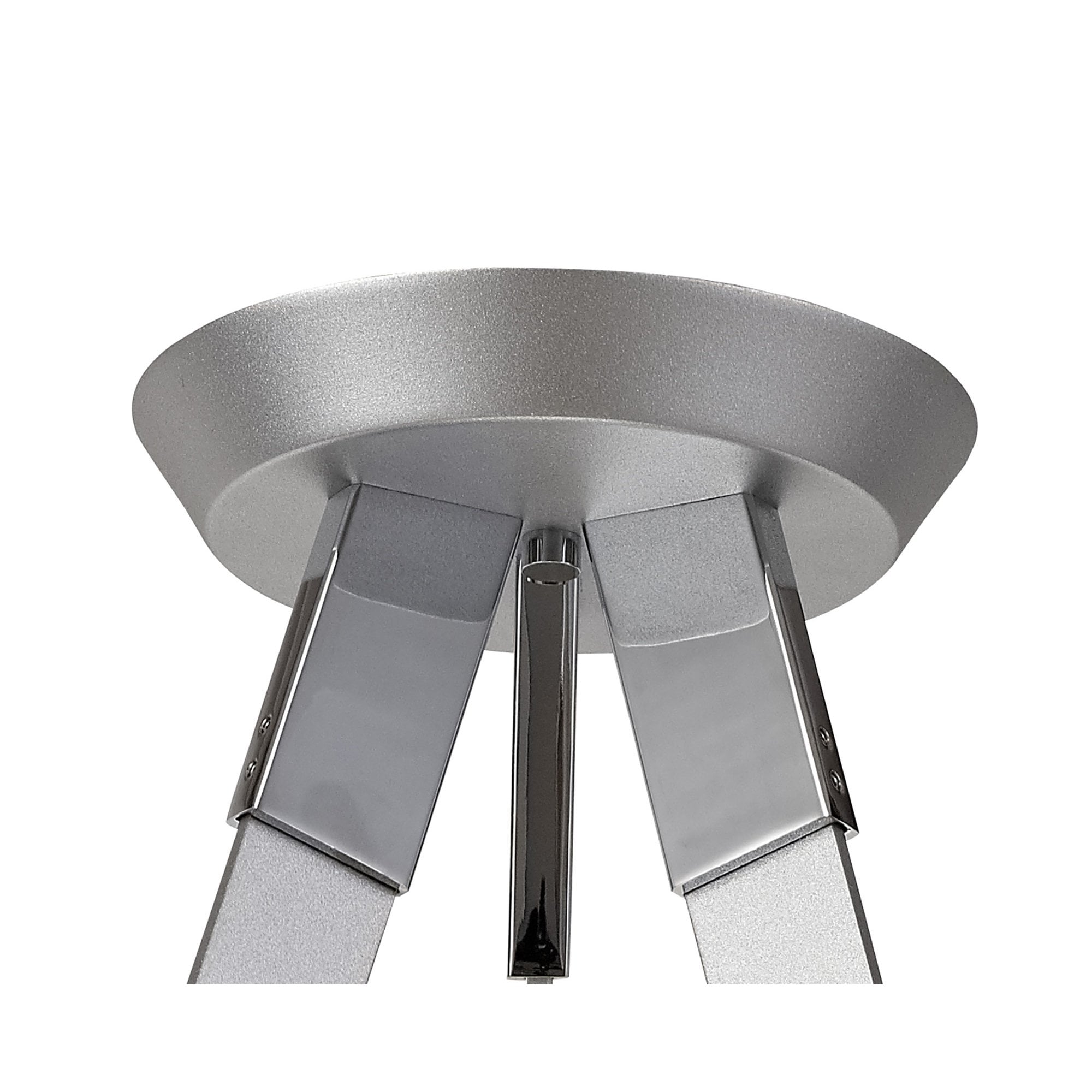 NL70499 Candy 3 Light Semi Ceiling LED Silver/Polished Chrome