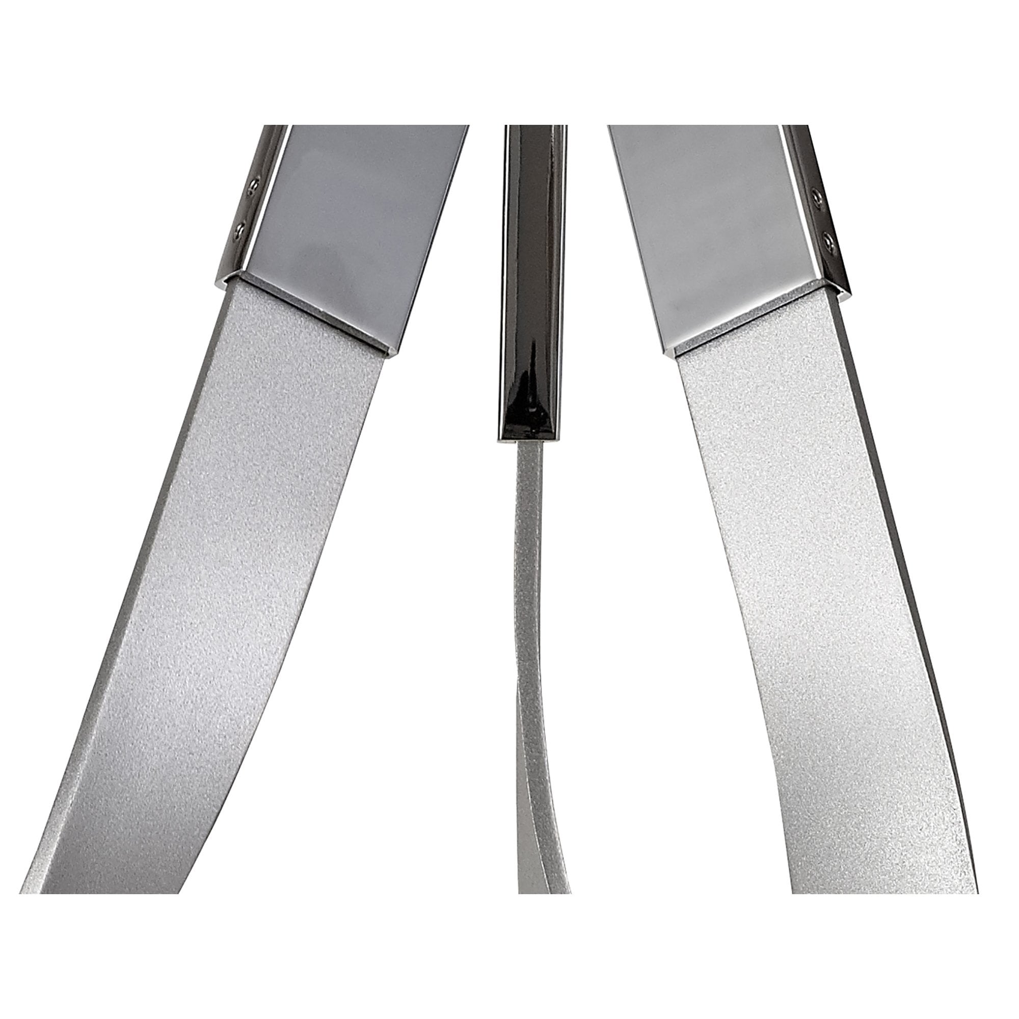 NL70499 Candy 3 Light Semi Ceiling LED Silver/Polished Chrome
