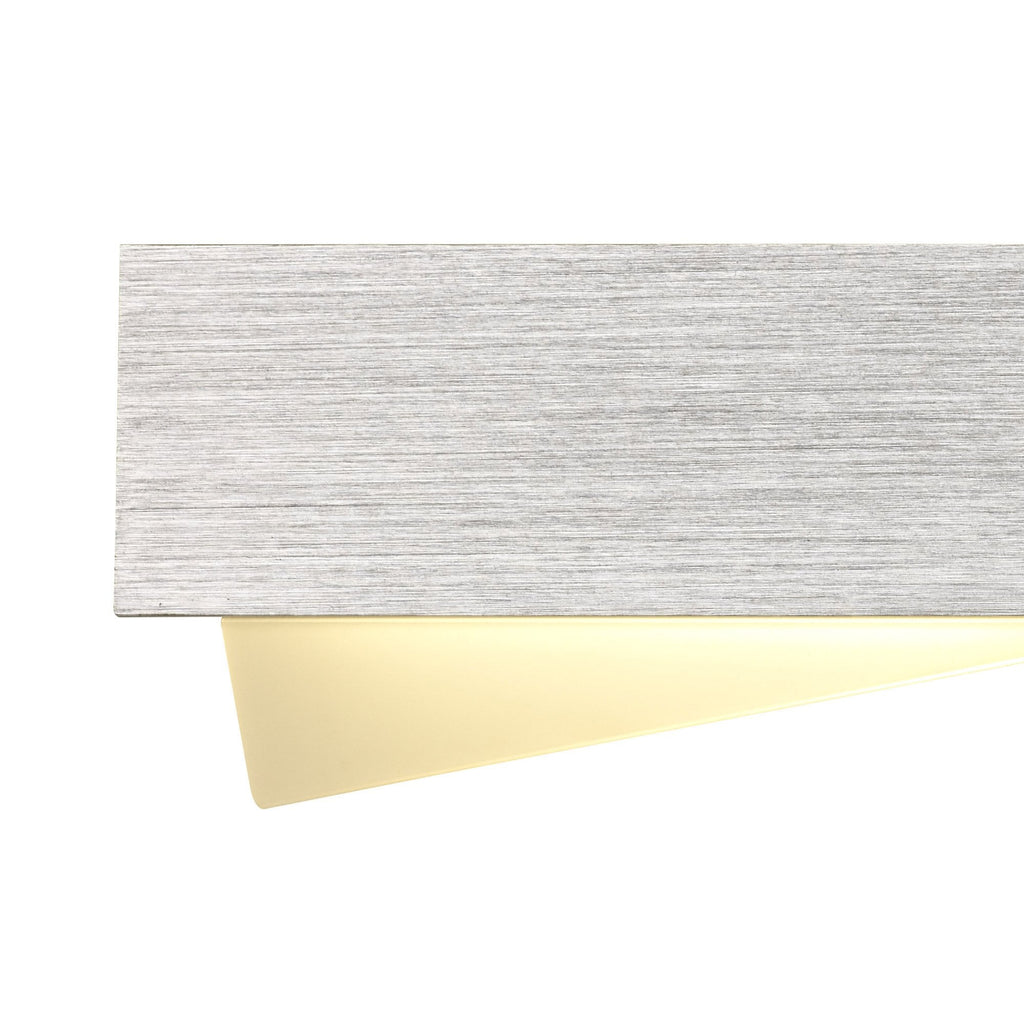 NL70429 Clive Wall Lamp LED Brushed Aluminium/Frosted White