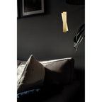 NL70439 Clive Wall Lamp LED Brushed Gold/Frosted White