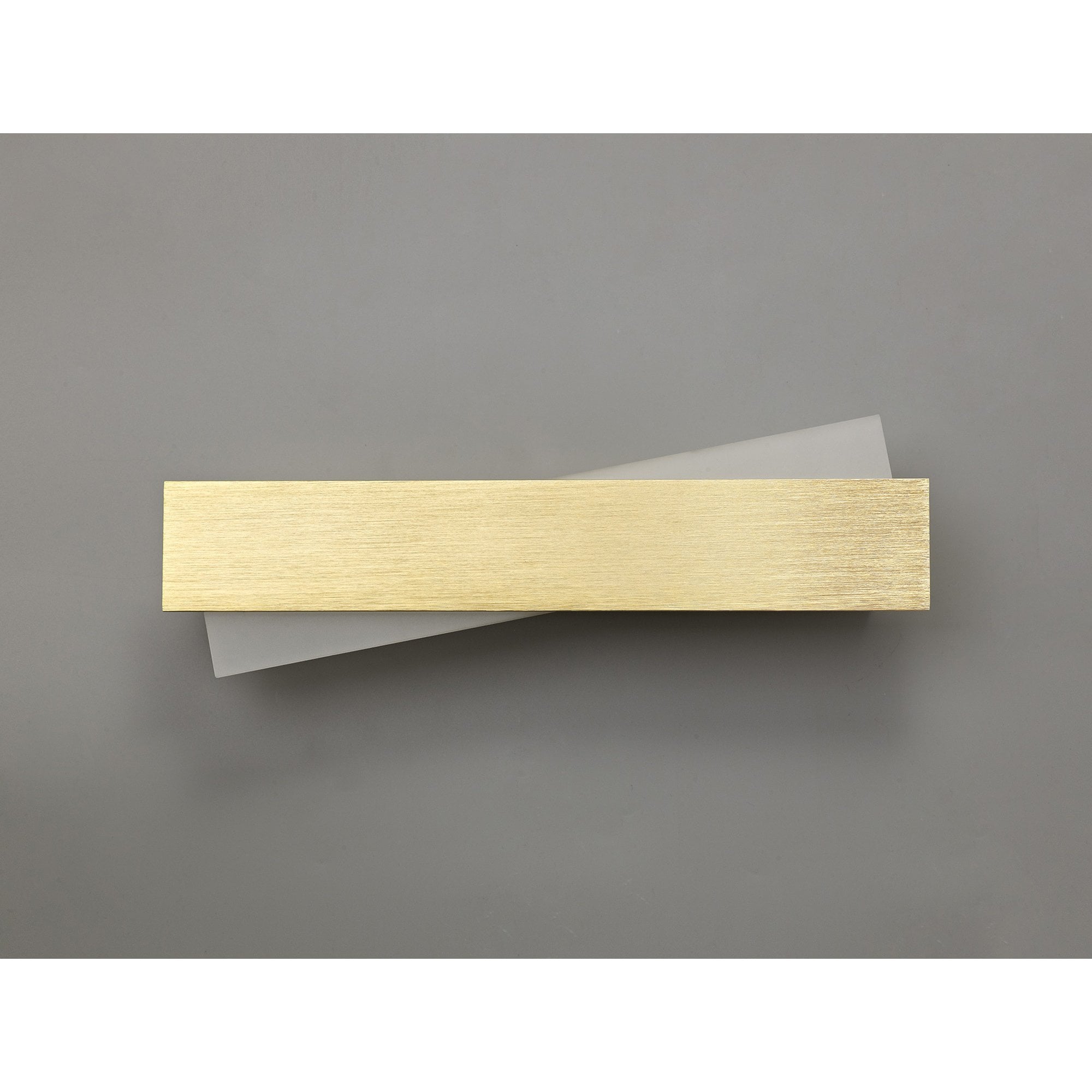 NL70439 Clive Wall Lamp LED Brushed Gold/Frosted White