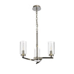 NL73099 Darling 3 Light Pendant/Semi Ceiling Polished Nickel