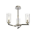 NL73099 Darling 3 Light Pendant/Semi Ceiling Polished Nickel