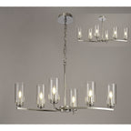 NL73119 Darling Pendant/Semi Ceiling 6 Light Polished Nickel
