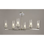 NL73119 Darling Pendant/Semi Ceiling 6 Light Polished Nickel