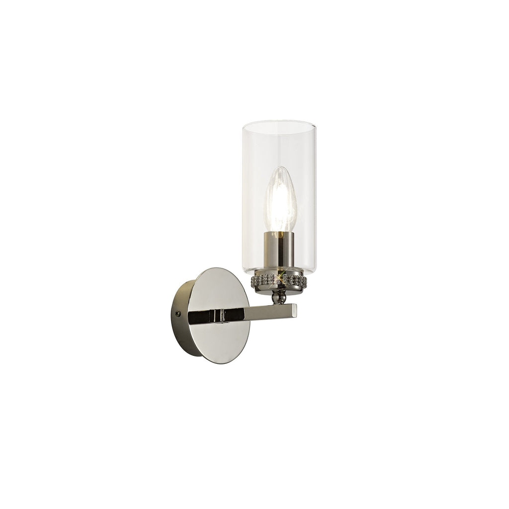 NL73129 Darling Wall Lamp Switched 1 Light Polished Nickel