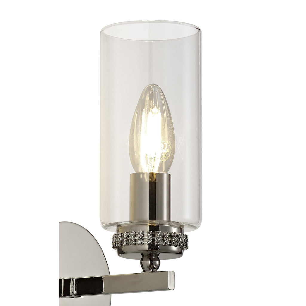 NL73129 Darling Wall Lamp Switched 1 Light Polished Nickel
