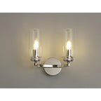 NL73139 Darling Wall Lamp Switched 2 Light Polished Nickel