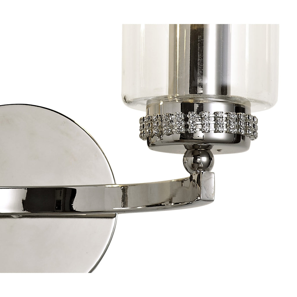 NL73139 Darling Wall Lamp Switched 2 Light Polished Nickel