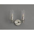 NL73139 Darling Wall Lamp Switched 2 Light Polished Nickel