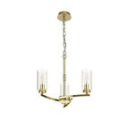 NL73209 Darling Pendant/Semi Ceiling 3 Light Polished Gold