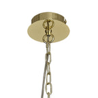 NL73209 Darling Pendant/Semi Ceiling 3 Light Polished Gold