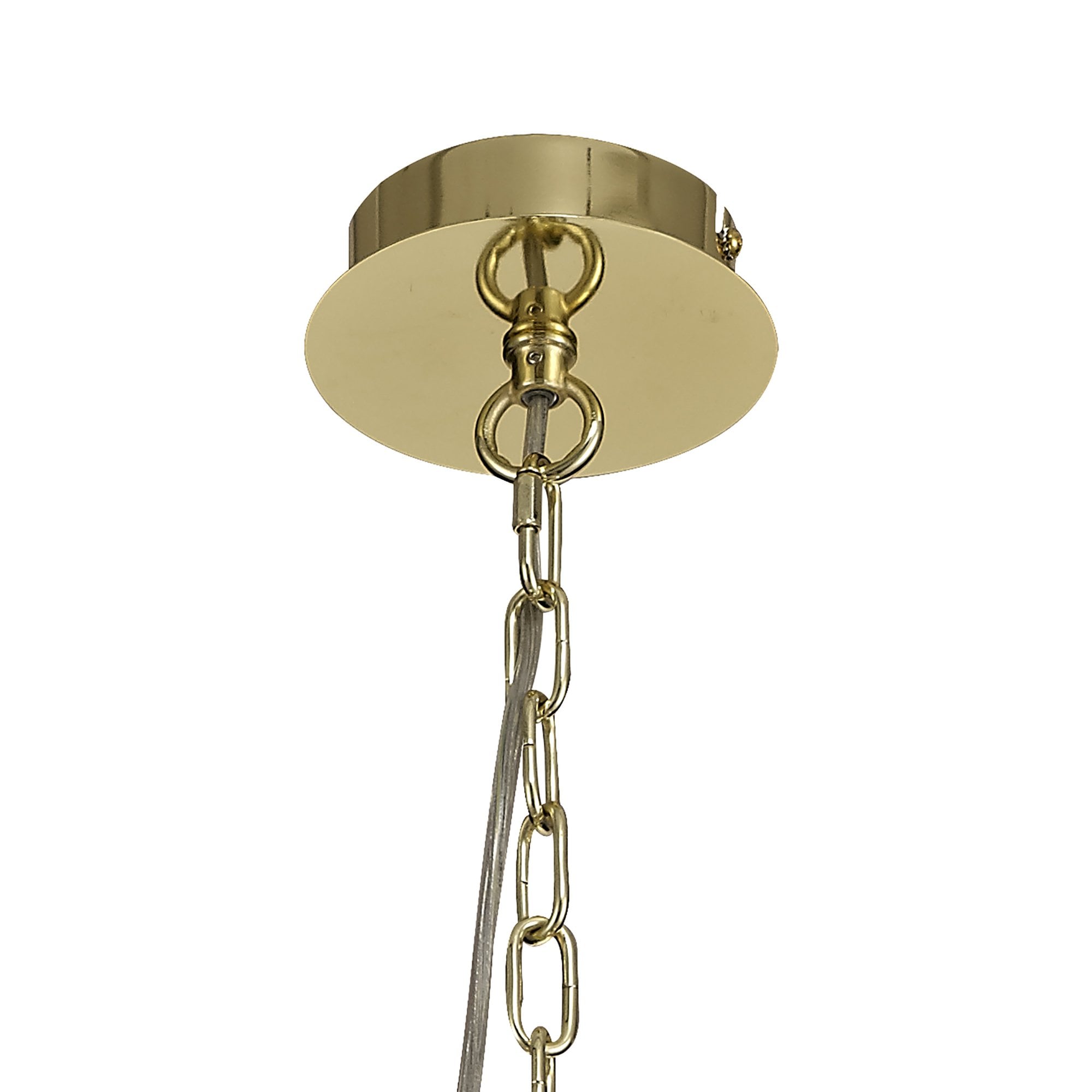 NL73209 Darling Pendant/Semi Ceiling 3 Light Polished Gold