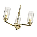 NL73209 Darling Pendant/Semi Ceiling 3 Light Polished Gold
