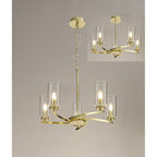 NL73219 Darling Pendant/Semi Ceiling 5 Light Polished Gold