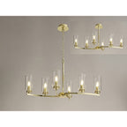 NL73229 Darling Pendant/Semi Ceiling 6 Light Polished Gold