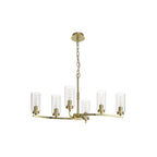 NL73229 Darling Pendant/Semi Ceiling 6 Light Polished Gold