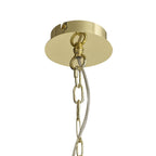 NL73229 Darling Pendant/Semi Ceiling 6 Light Polished Gold