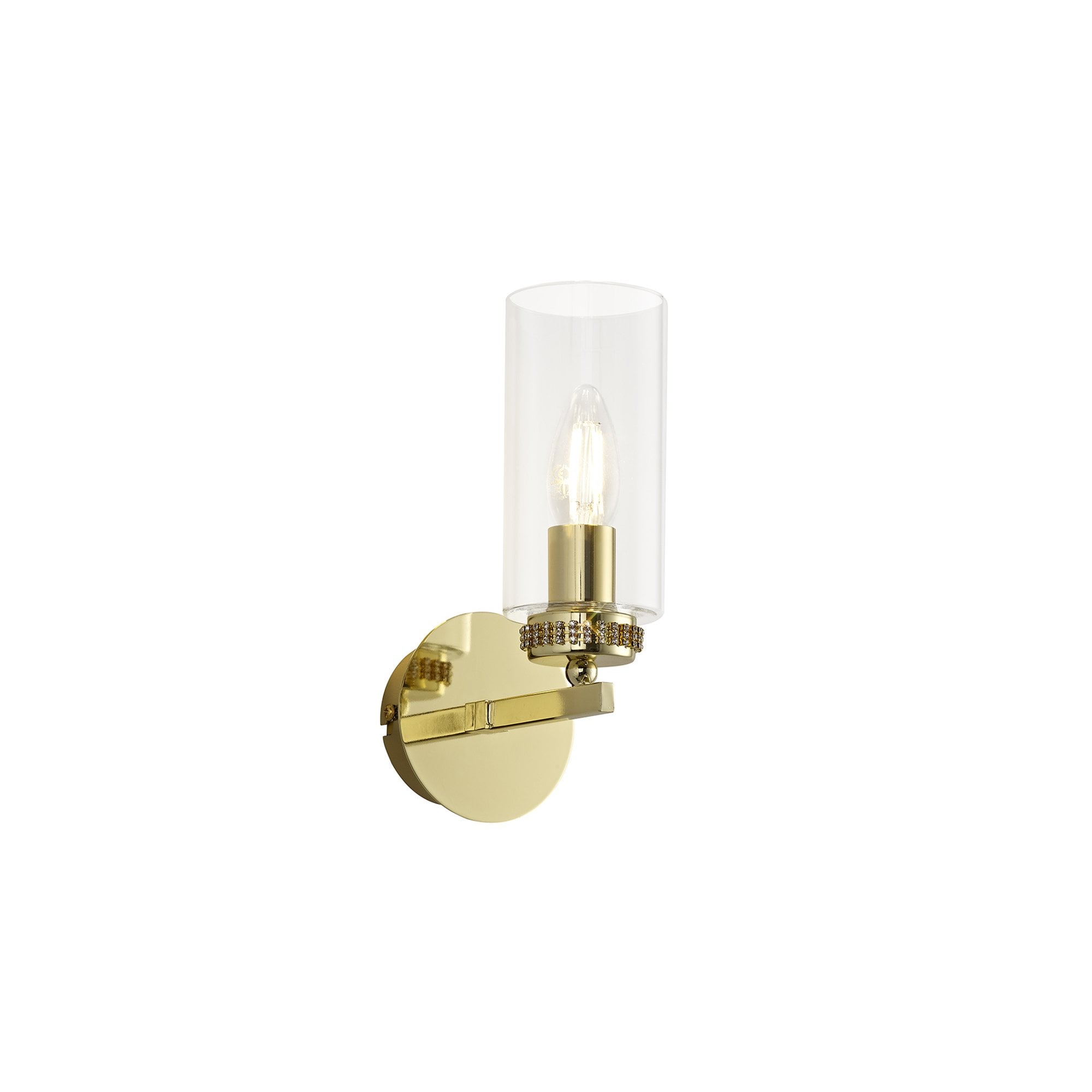 NL73239 Darling Wall Lamp Switched 1 Light Polished Gold