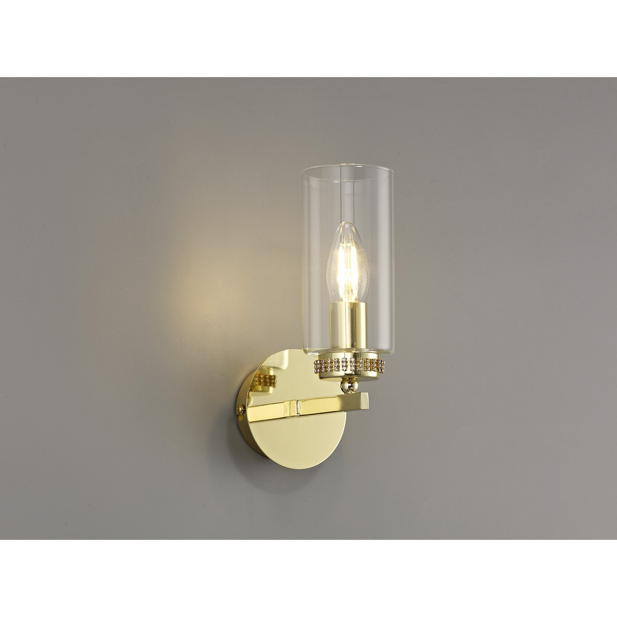 NL73239 Darling Wall Lamp Switched 1 Light Polished Gold