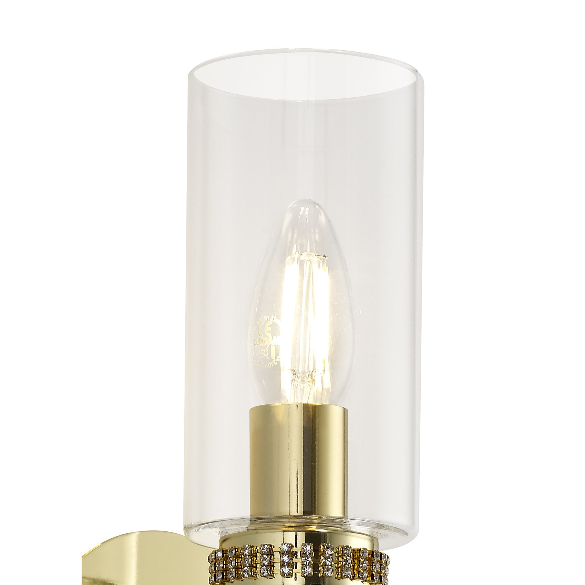 NL73239 Darling Wall Lamp Switched 1 Light Polished Gold