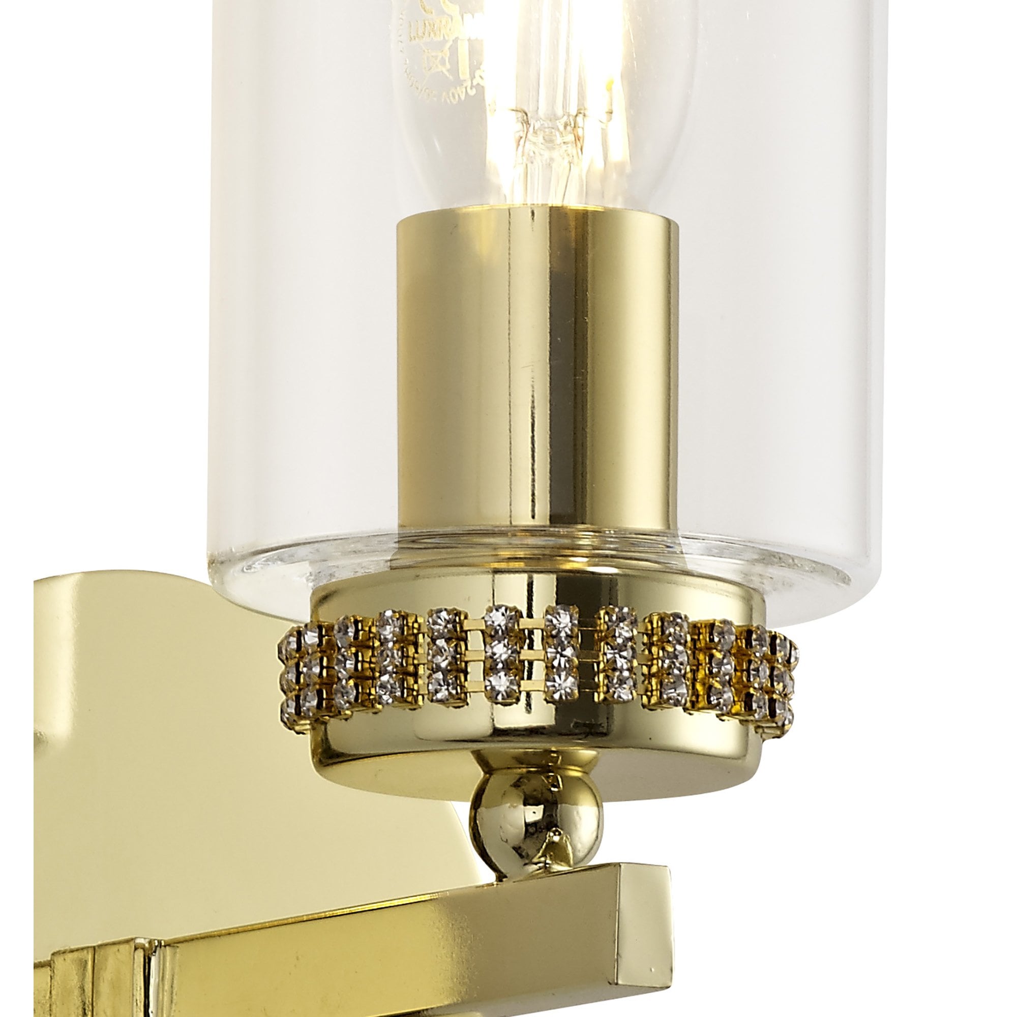 NL73239 Darling Wall Lamp Switched 1 Light Polished Gold