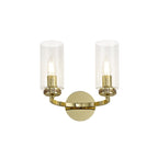 NL73249 Darling Wall Lamp Switched 2 Light Polished Gold