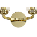 NL73249 Darling Wall Lamp Switched 2 Light Polished Gold