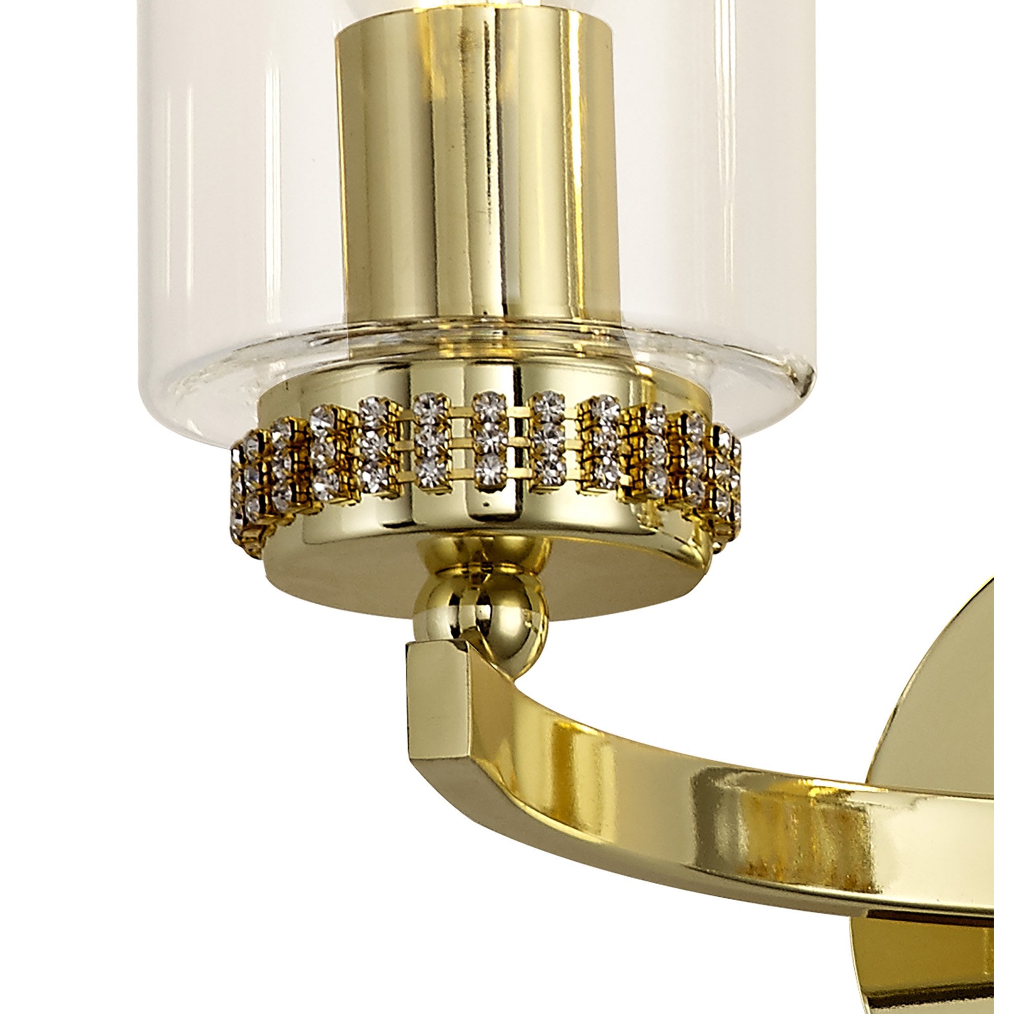 NL73249 Darling Wall Lamp Switched 2 Light Polished Gold