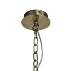NL73259 Darling Pendant/Semi Ceiling 3 Light Antique Brass