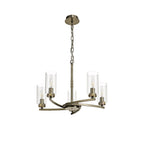 NL73269 Darling Pendant/Semi Ceiling 5 Light Antique Brass