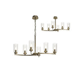 NL73279 Darling Pendant/Semi Ceiling 6 Light Antique Brass