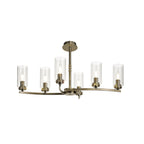 NL73279 Darling Pendant/Semi Ceiling 6 Light Antique Brass