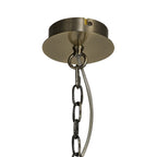 NL73279 Darling Pendant/Semi Ceiling 6 Light Antique Brass