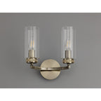 NL73299 Darling Wall Lamp Switched 2 Light Antique Brass