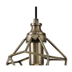 NL71309 Davie Small Pendant 1 Light Antique Brass
