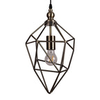 NL71319 Davie Medium Pendant 1 Light Antique Brass