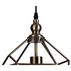 NL71319 Davie Medium Pendant 1 Light Antique Brass
