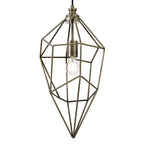 NL71329 Davie Large Pendant 1 Light Antique Brass